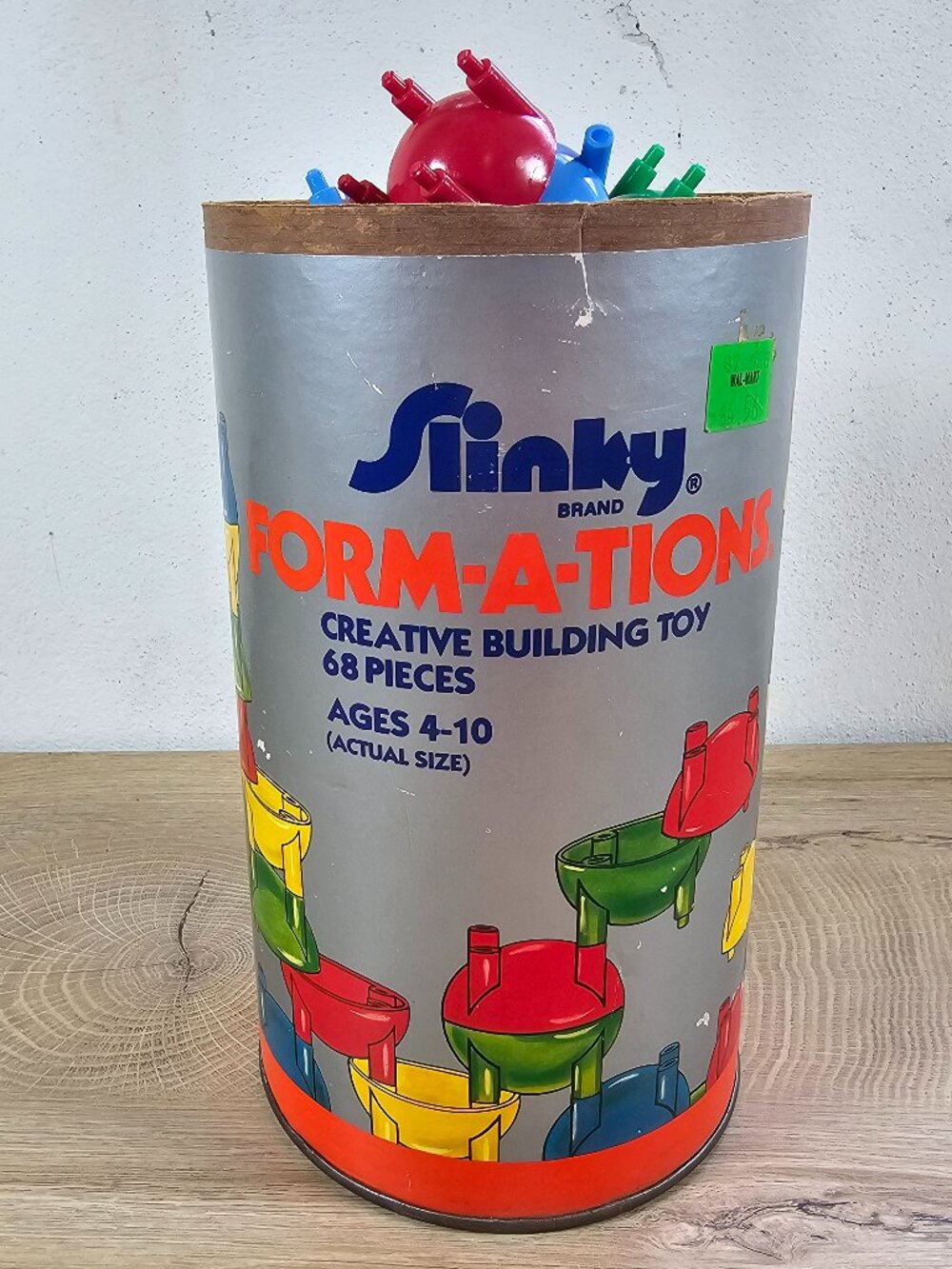 Slinky Form-A-Tions Formations Building Toy Complete 68 Pieces Vintage Ages 4-10 - Picture 2 of 10